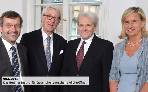 Berliner Institut für Gesundheitsforschung eröffnet